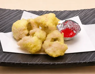 前どれ白鷺はも天ぷら