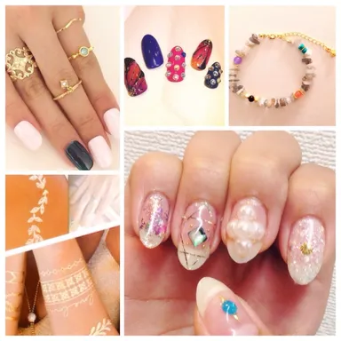 ジェルネイルとJUDYRICHアイテム