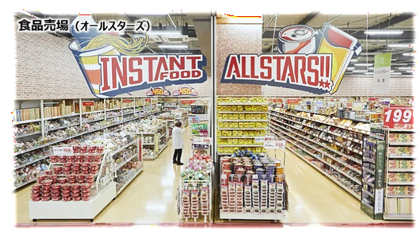 食品売場※画像はイメージ図です