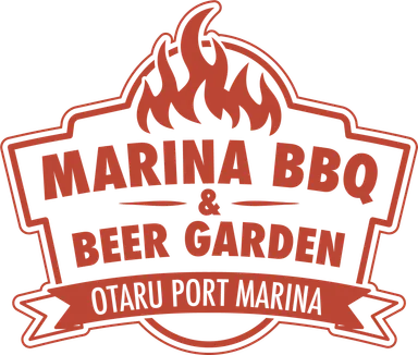 MARINA BBQ & BEER GARDEN　ロゴ
