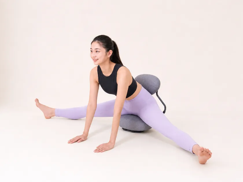 股関節のストレッチ