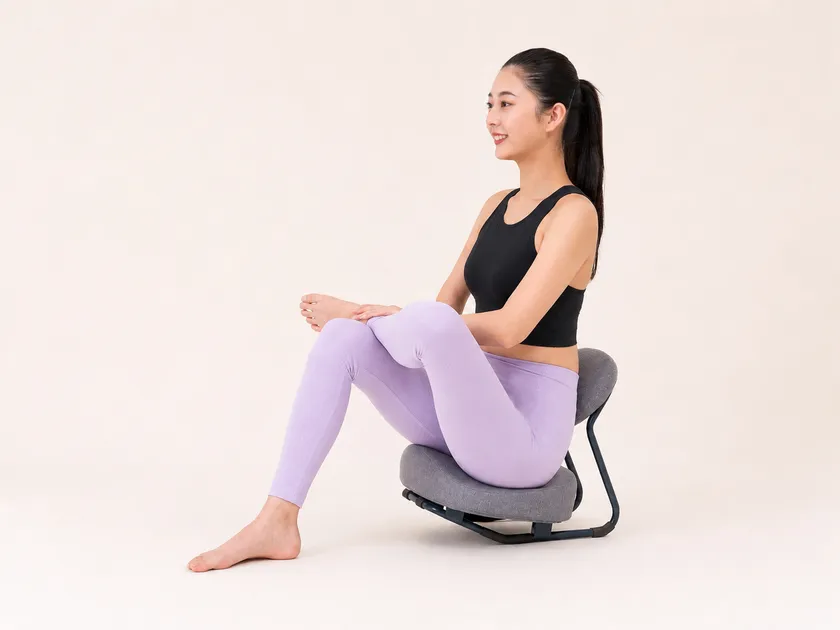 お尻のストレッチ