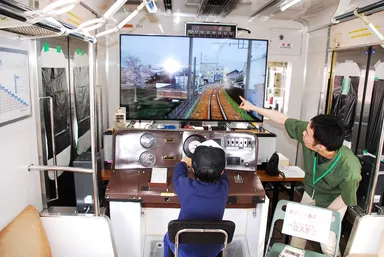 運転シミュレーション体験