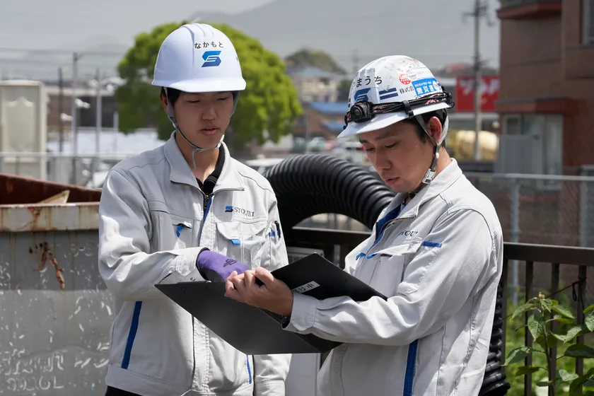 本社で1か月研修してから現場へ