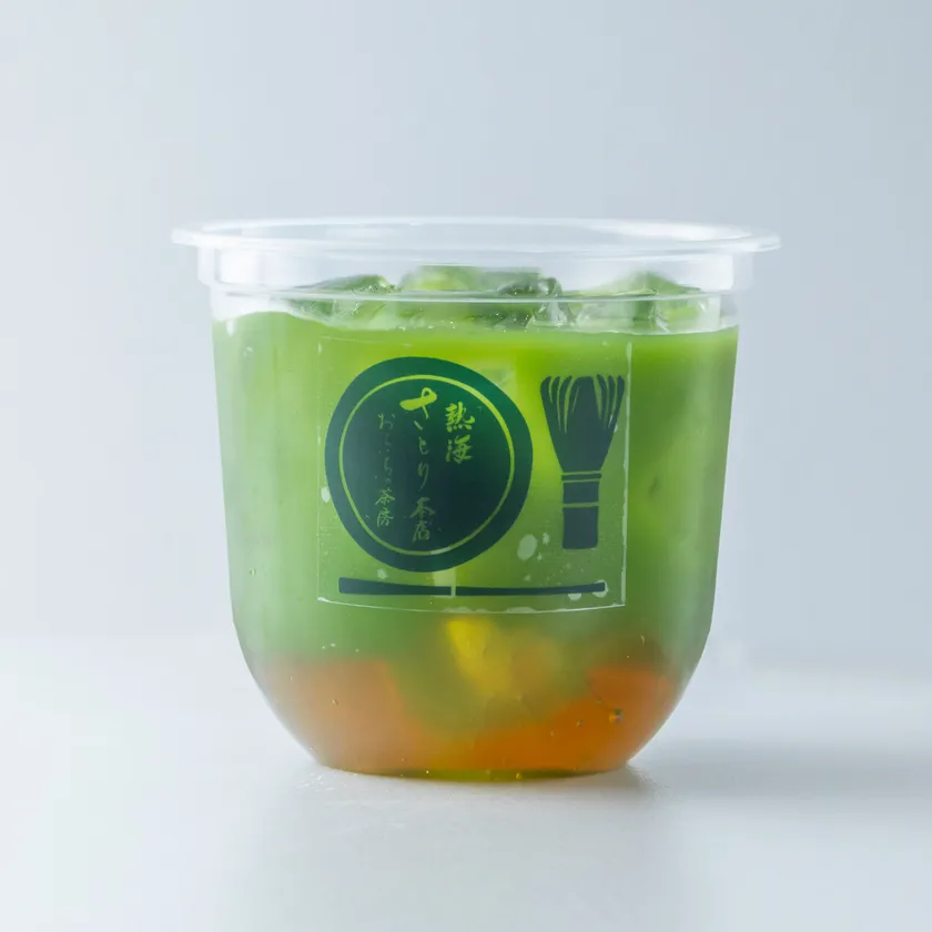 ひやしお濃茶 梅 400円(税込)