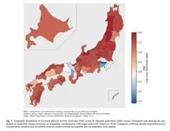 クルマ依存の県ほどコロナ下で脳卒中死が増えた ― 最も依存度の高い県で＋8.3%