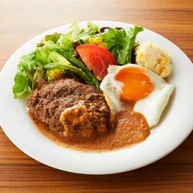 人気No.1　ハンバーグライス