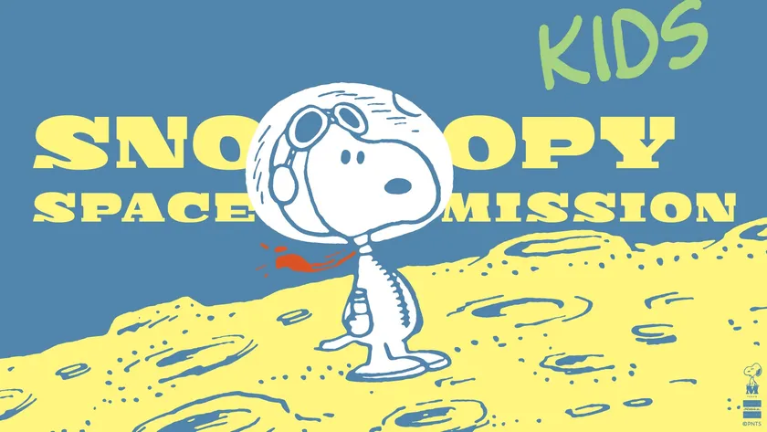 KIDS SNOOPY SPACE MISSION キービジュアル