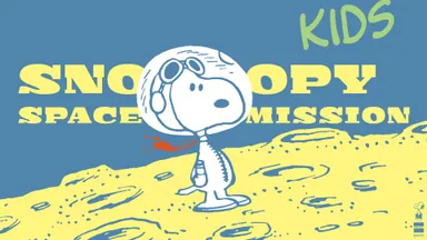 KIDS SNOOPY SPACE MISSION キービジュアル