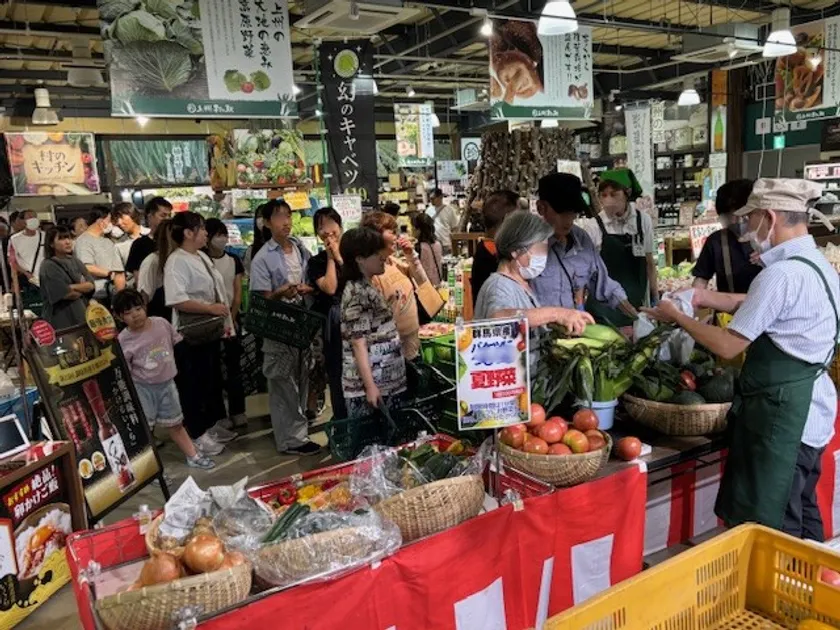 バケツに積み放題・とうもろこし＆夏野菜
