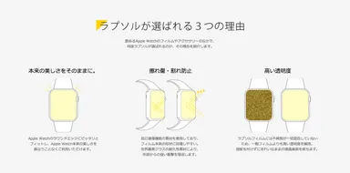 ラプソルが選ばれる理由