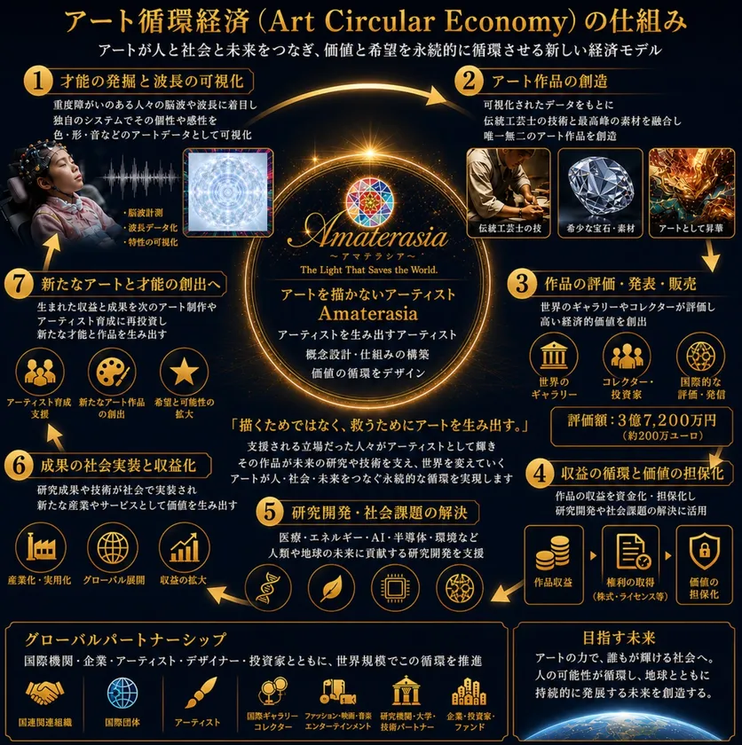 Art Circular Economy アート循環経済の仕組みの全体像