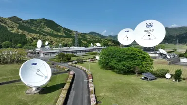 山中になぜか“アンテナ”だらけ！【山口】