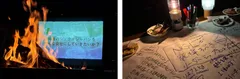 左／対話テーマ　右／対話の記録