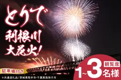 とりで利根川大花火「取手市・我孫子市共通返礼品」