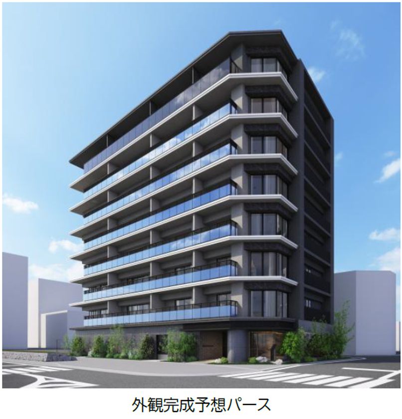 奈良県初となる新築分譲マンション〈ジオ〉を
西大寺で着工しました
~ハイブリッド給湯機など、環境性能に優れた
設備を導入、GX ZEH基準に対応~