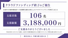 クラウドファンディング終了のご報告