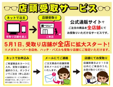 店頭受取サービス