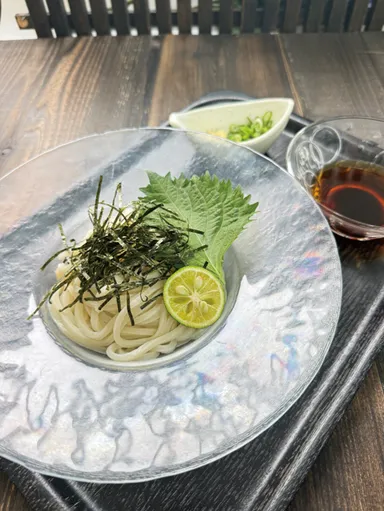 冷たくて喉ごしの良いざるうどん暑い夏に