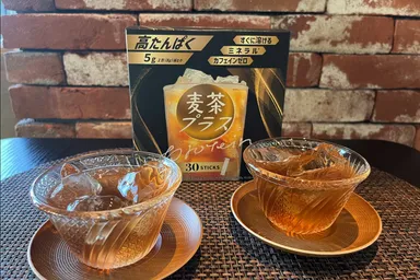 麦茶プラス　イメージ