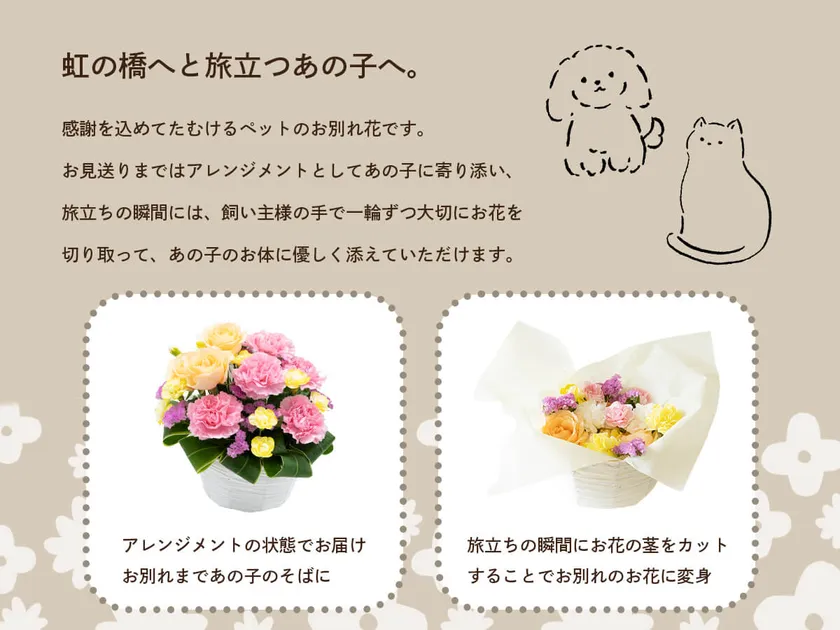 メモリアルカットフラワー(生花)
