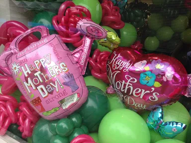 最終日にはバルーンプレゼント