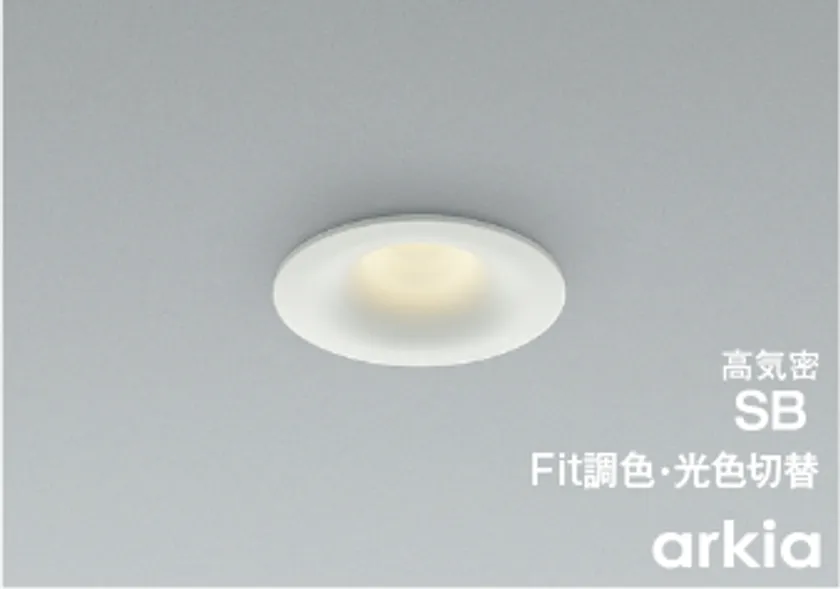 arkia ダウンライト(アルミダイカスト・マットファインホワイト塗装)
