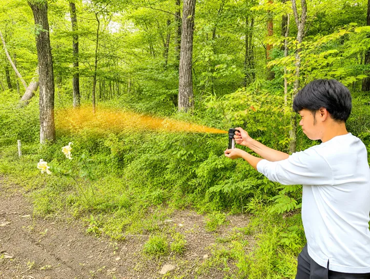 熊用撃退スプレー