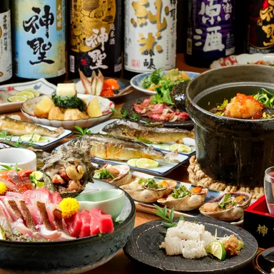 宴会コースは飲み放題付き4,500円～