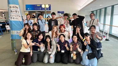 東京工芸大学インタラクティブアート研究室(しまね海洋館アクアス)
