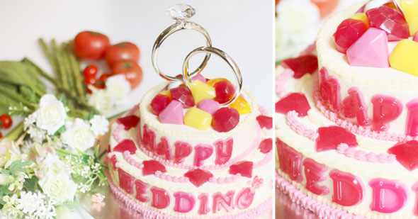 パティスリー ポタジエによる ベジタブルウェディングケーキ Apカンパニーの結婚式二次会サービス Tsukada Farm Wedding で提供開始 株式会社エー ピーカンパニーのプレスリリース