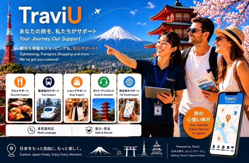 TraviU観光ガイドマッチングサービス