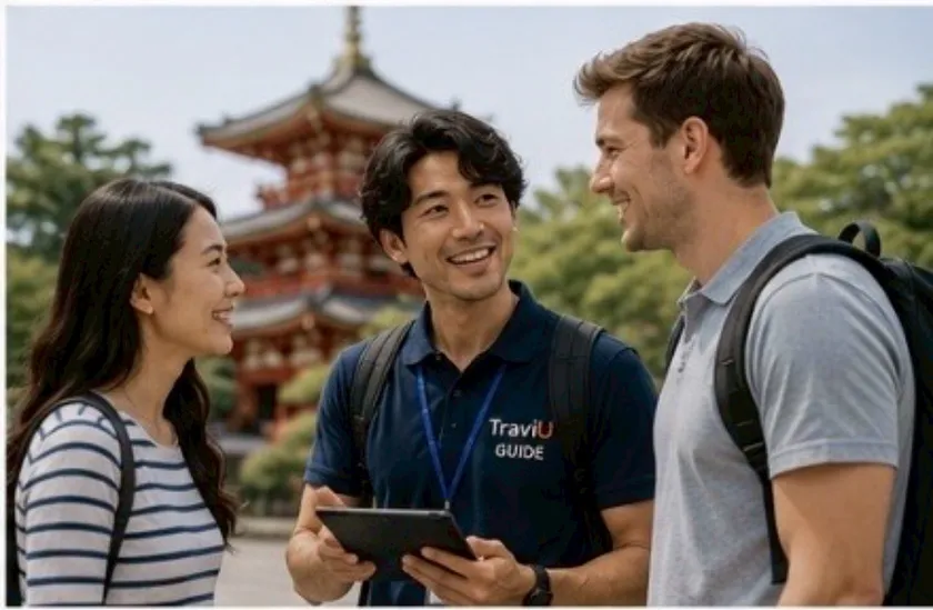 観光地での外国人旅行者向け観光ガイド2