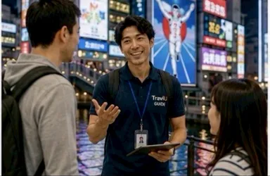 観光地での外国人旅行者向け観光ガイド3