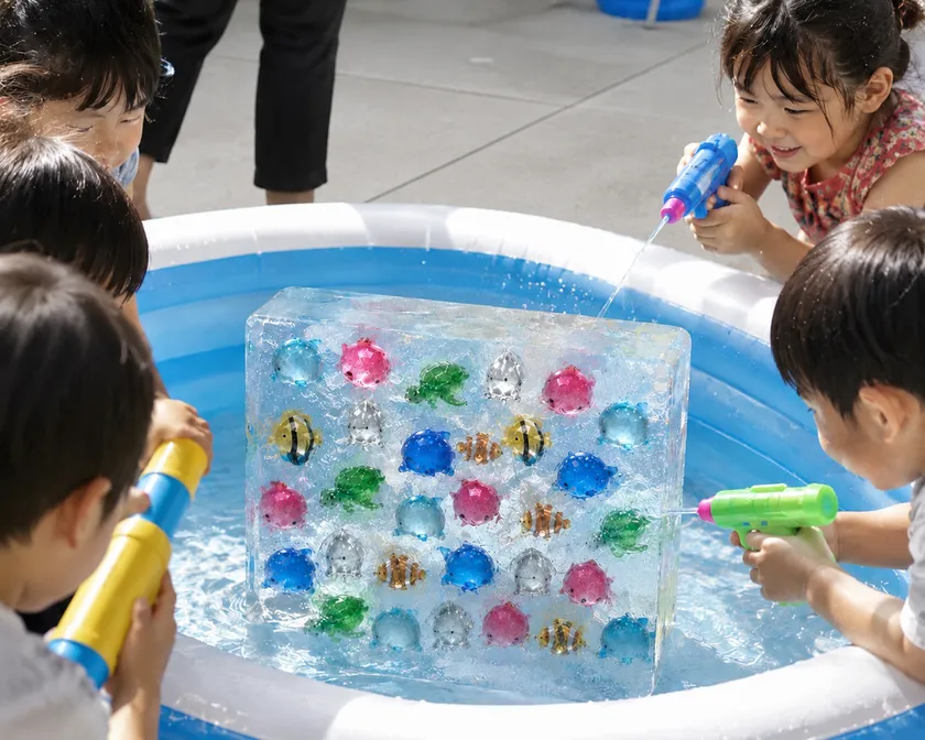 ひんやり氷の宝さがし