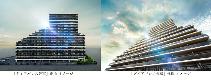 「ダイアパレス弥富」正面・外観