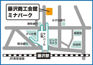 藤沢商工会館MAP