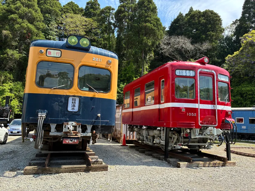 ポッポの丘の展示車両(小田急線・京急線)