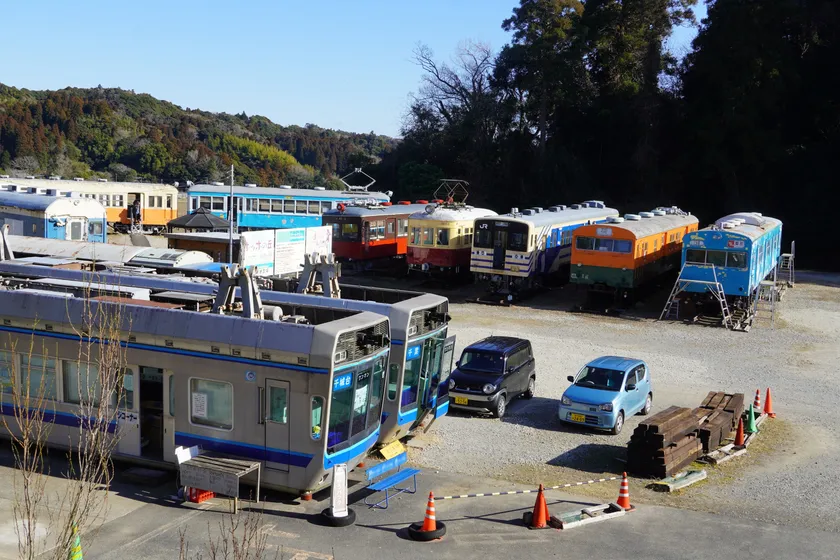 ポッポの丘の展示車両