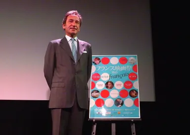 記者会見の様子