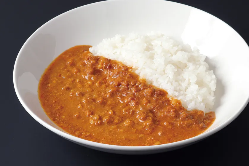 「ゴールデンポークキーマカレー」調理イメージ