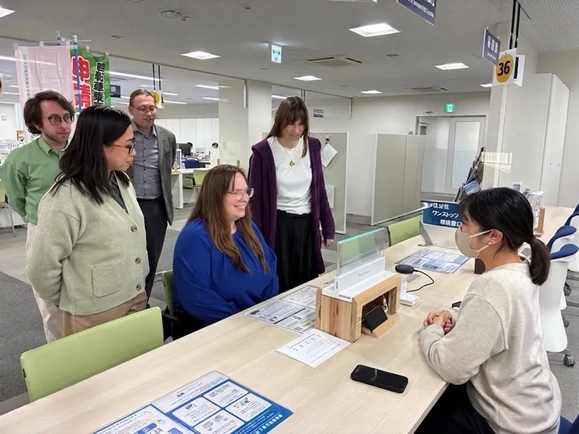 外国人相談窓口(企画課にて)