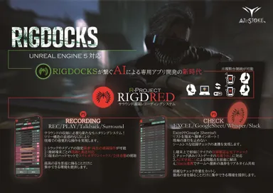 遠隔レコーディングシステム『RIGDRED』