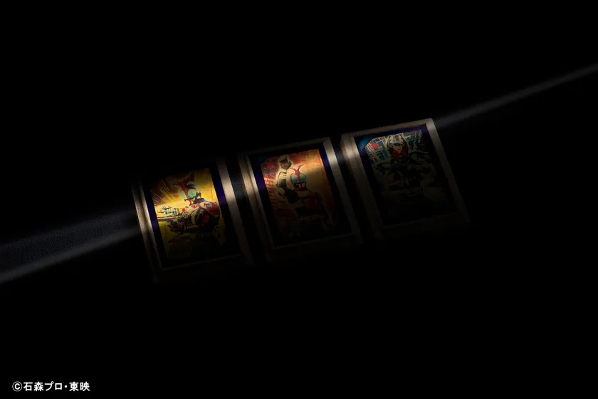 (3)仮面ライダーカブト 純金カード