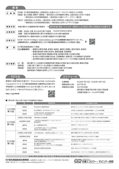 募集案内チラシ　裏面