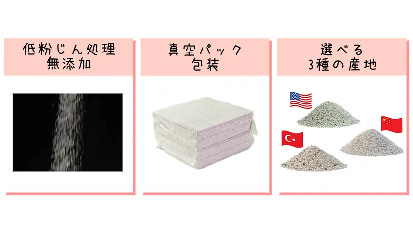 お部屋の大地の特徴
