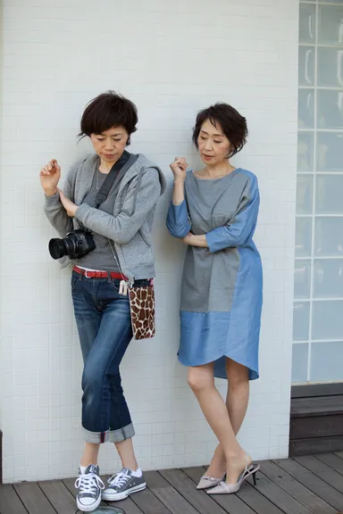 『ビジュアル戦略ブック』撮影時の指導風景