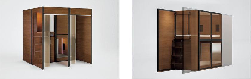 カプセルベッドのコトブキシーティング、限られたスペースで
“個室感”を最大化する2つの新タイプを7/22に同時発売!