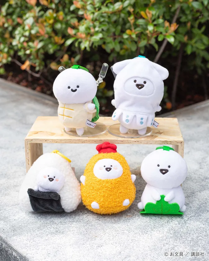 お文具といっしょ ぬい具るみ・ぬいぐる身ミニキーリング