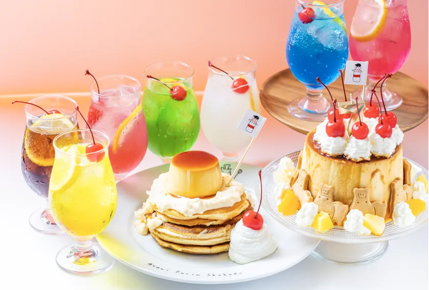 ドライブイン熱海プリン食堂メニュー